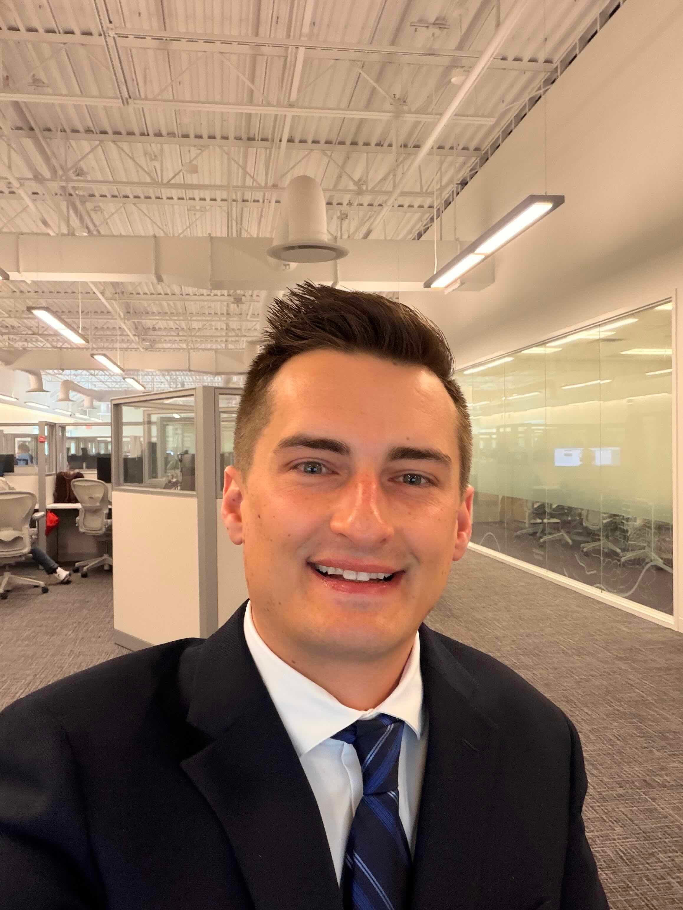 Cole Preece's first day at JPMorgan Chase & Co., January 2026